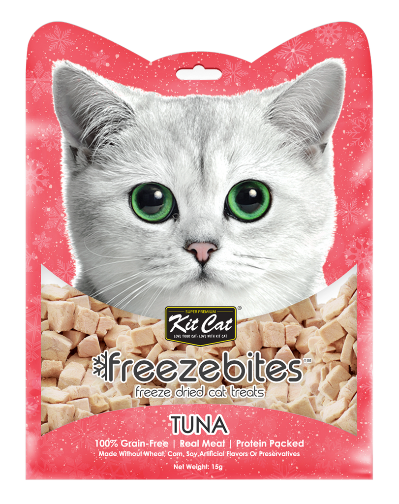 [CTN OF 24] Kit Cat Freeze Bites Cat Treat - Tuna (15g)