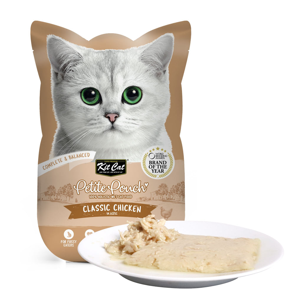 Kit Cat Petite Pouches Complete & Balanced Wet Cat Food (70g)