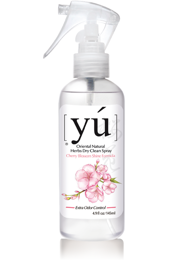 YU Oriental Natural Herbs Bath Dry Clean Spray for Cats & Dogs -  Cherry Blossom Shine