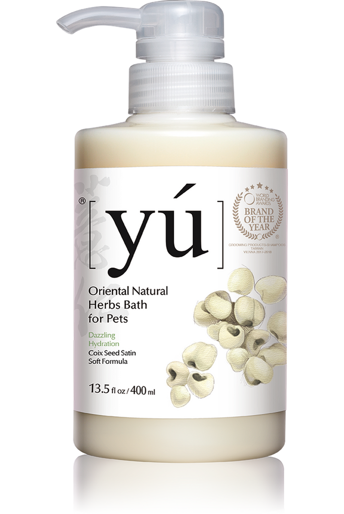 YU Oriental Natural Herbs Bath Shampoo for Cats & Dogs -  Satin Soft formula