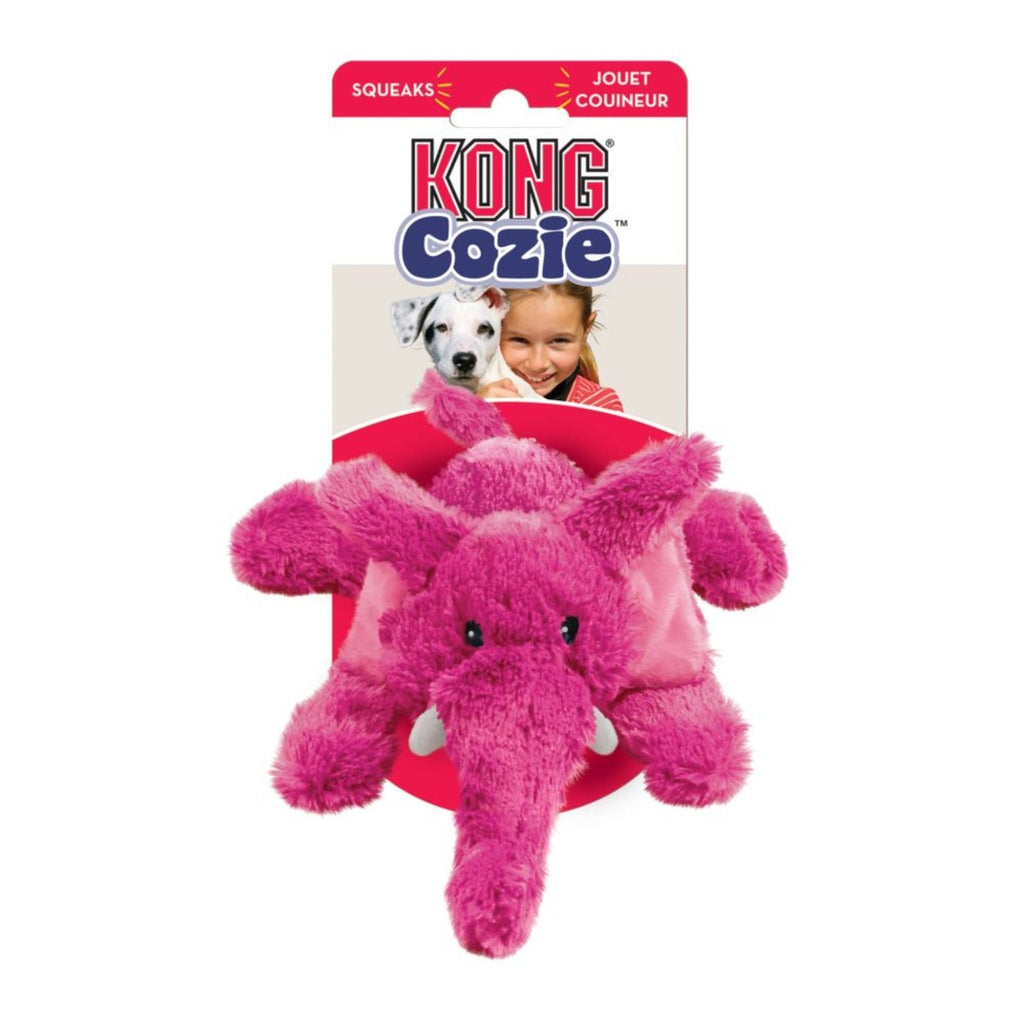 KONG Dog Toy - Cozie Elmer Elephant (2 Sizes)