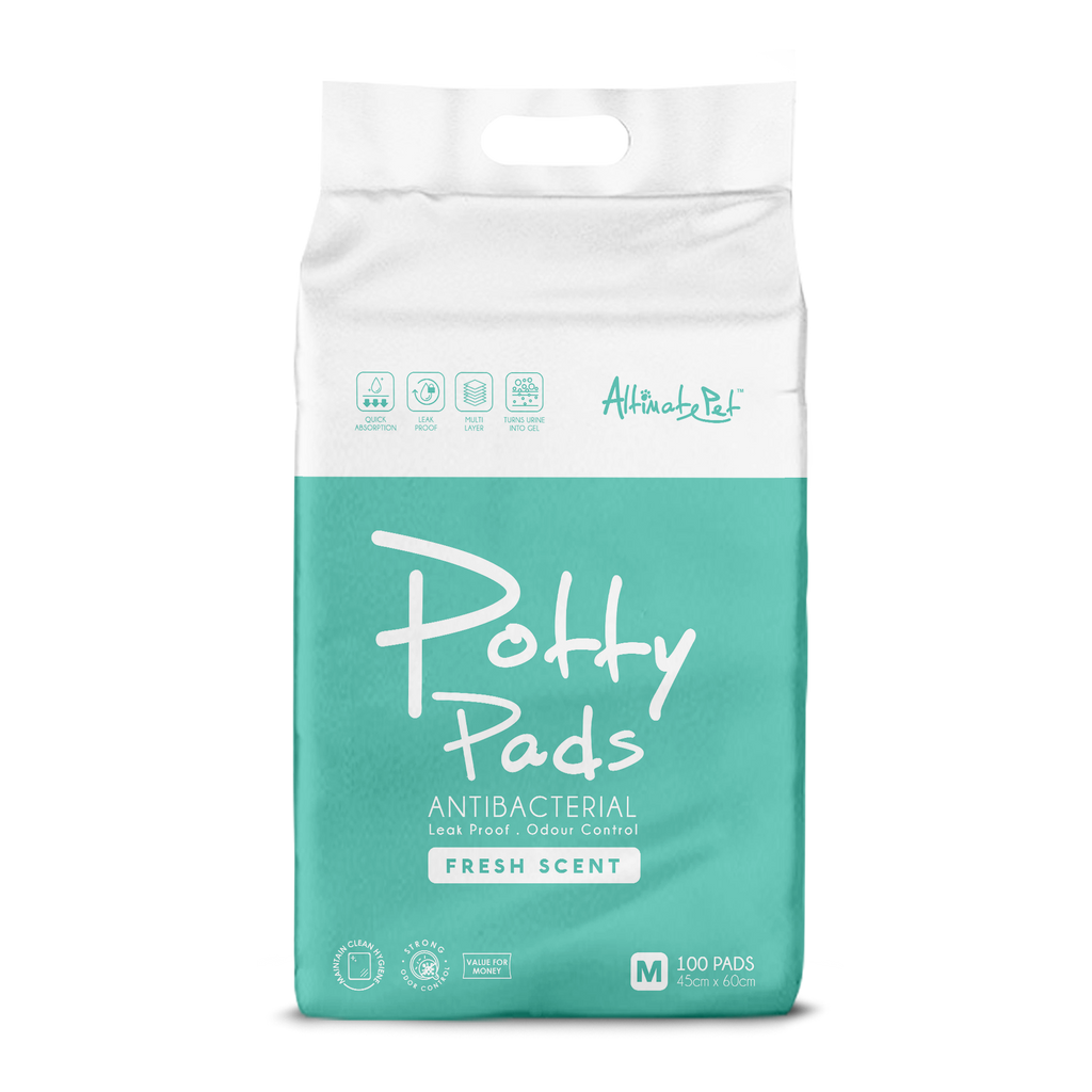 [CTN OF 4] Altimate Pet Antibacterial Fresh Scent Potty Pee Pads - M