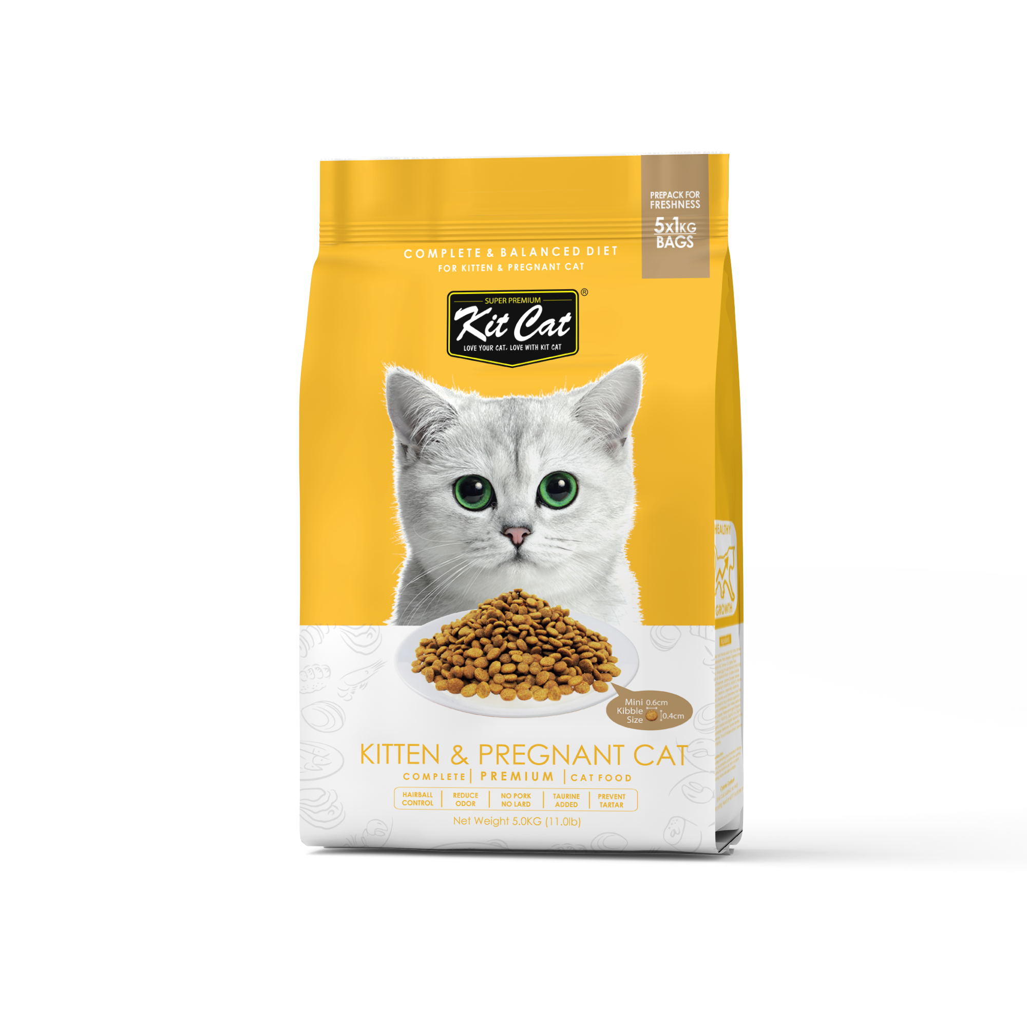 Cat food top for pregnant cat